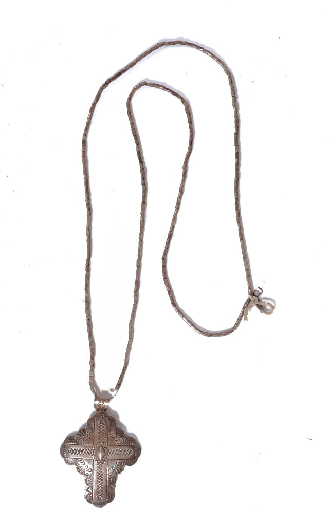 Navajo Trade Cross Necklace