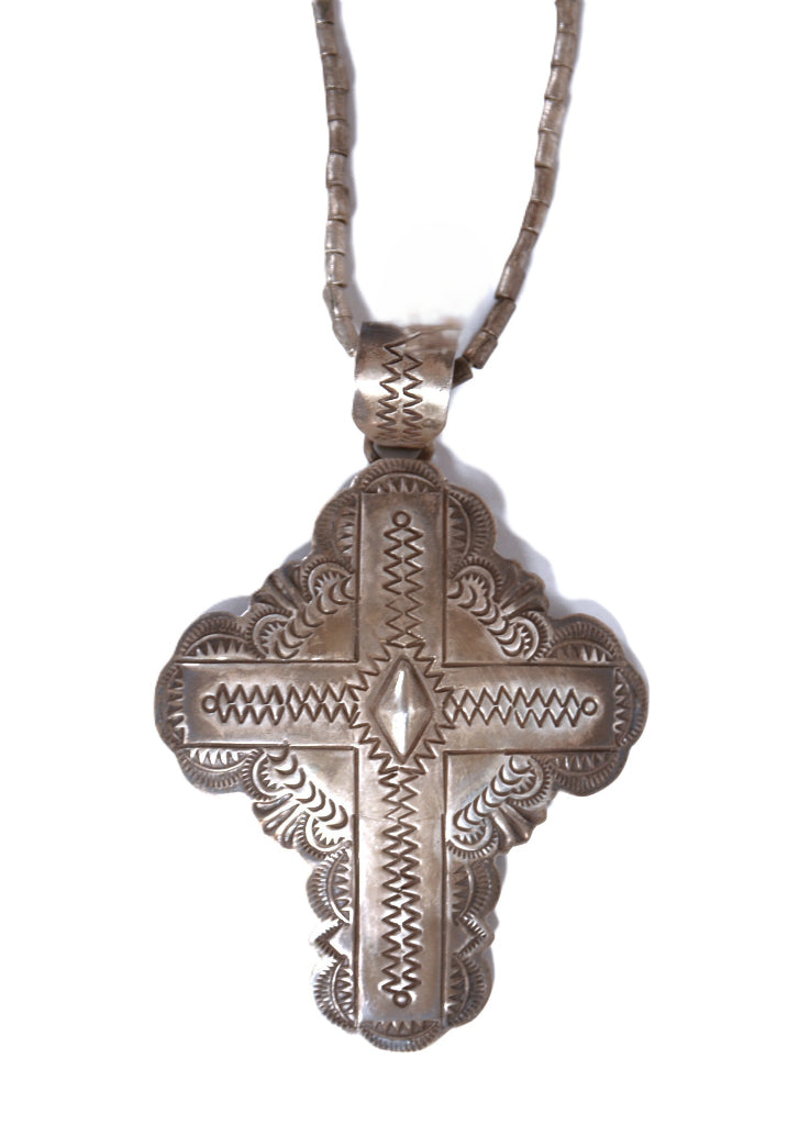 Navajo Trade Cross Necklace