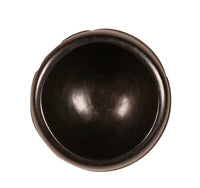 Santa Clara Pueblo Carved Black Pottery By Florence Browning