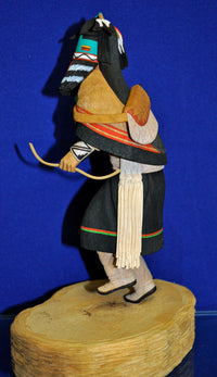Hopi Pueblo Heoto Mana Kachina Doll By Glenn Fred