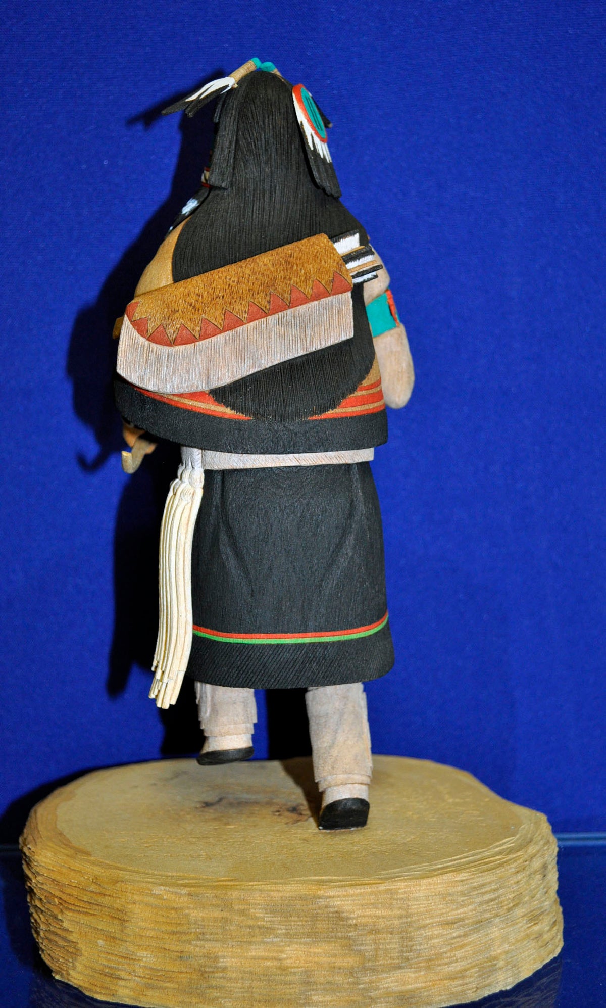 Hopi Pueblo Heoto Mana Kachina Doll By Glenn Fred