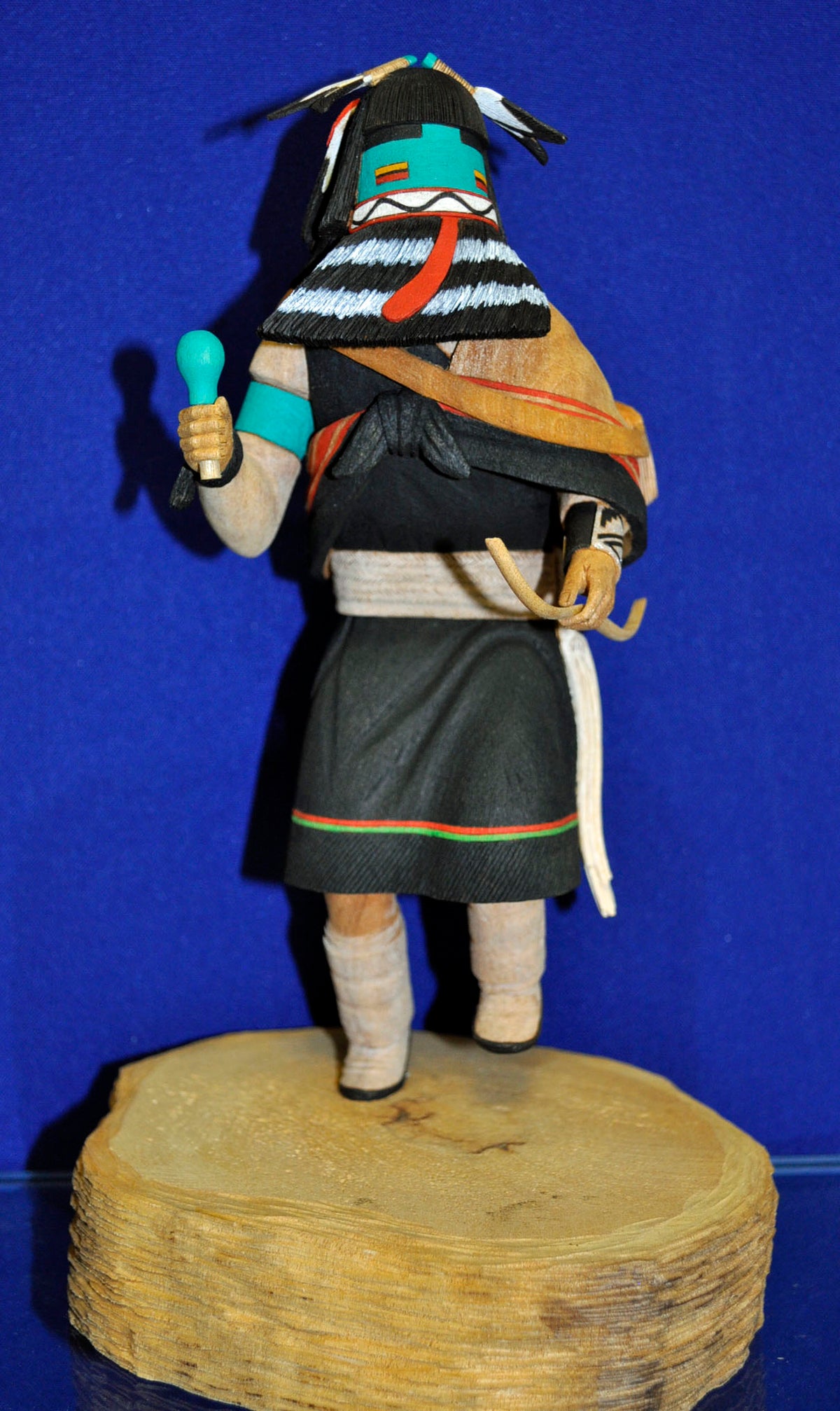 Hopi Pueblo Heoto Mana Kachina Doll By Glenn Fred