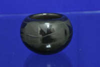 Small Black San Ildefonso Pottery Jar by Pauline Martinez (1950-)