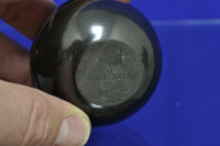Small Black San Ildefonso Pottery Jar by Pauline Martinez (1950-)