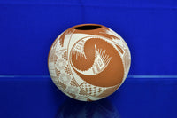 Mata Ortiz Seed Jar By Iyonne Olivas