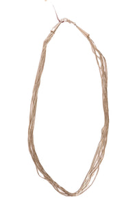 Navajo Sterling Silver Strand Necklace