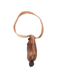 Navajo Hide Leather with Fur Beaver Bracelet