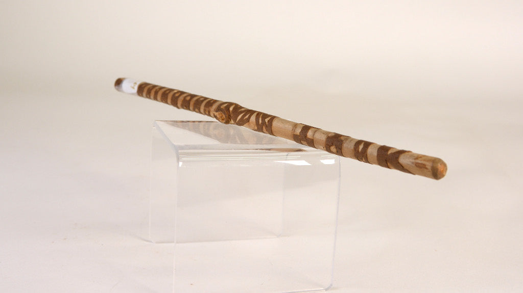 Zuni Fetish - Carved Wooden Stick - CG Wallace Estate