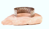 Fine Sterling Silver Cuff Bracelet by Robert and Bernice Leekya, Zuni Pueblo
