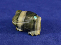 Zuni Fetish Carving: R. Davis Serpentine Frog