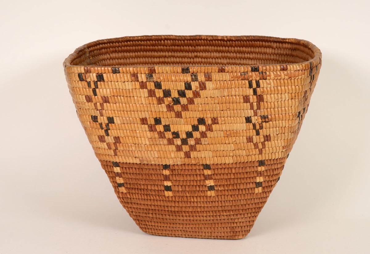 Antique Lillooet Salish Burden Basket