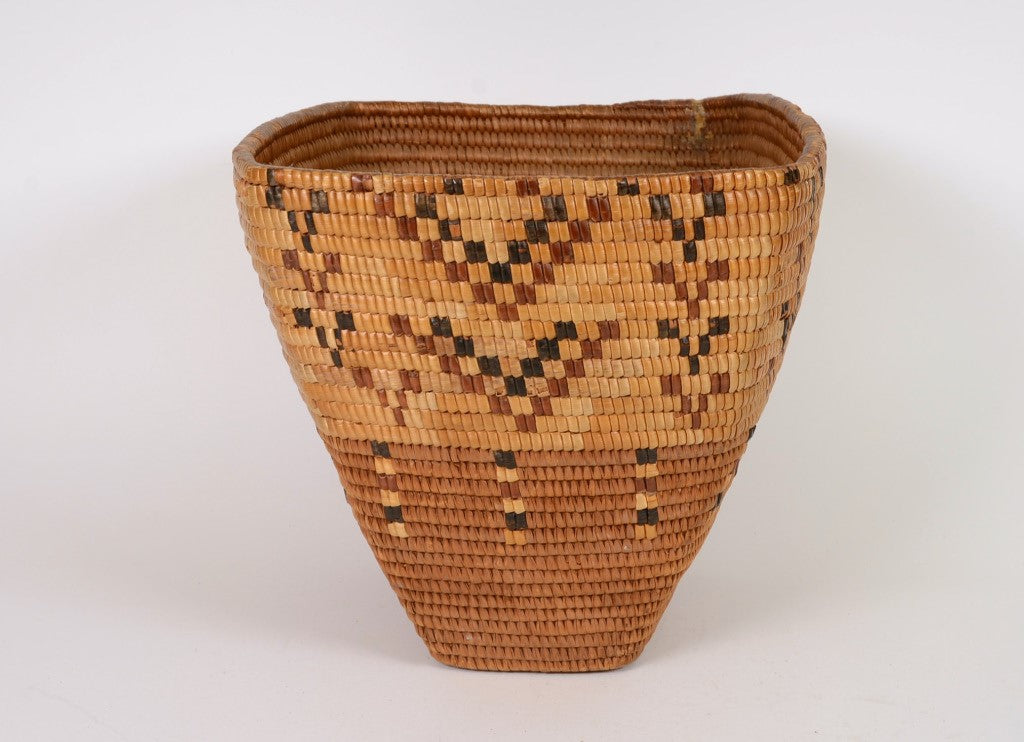 Antique Lillooet Salish Burden Basket