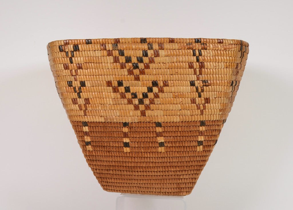 Antique Lillooet Salish Burden Basket