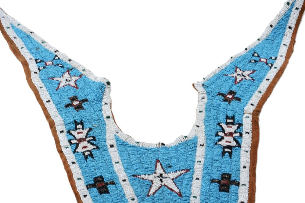 Apache Beaded Vertical Yoke / Neckpiece