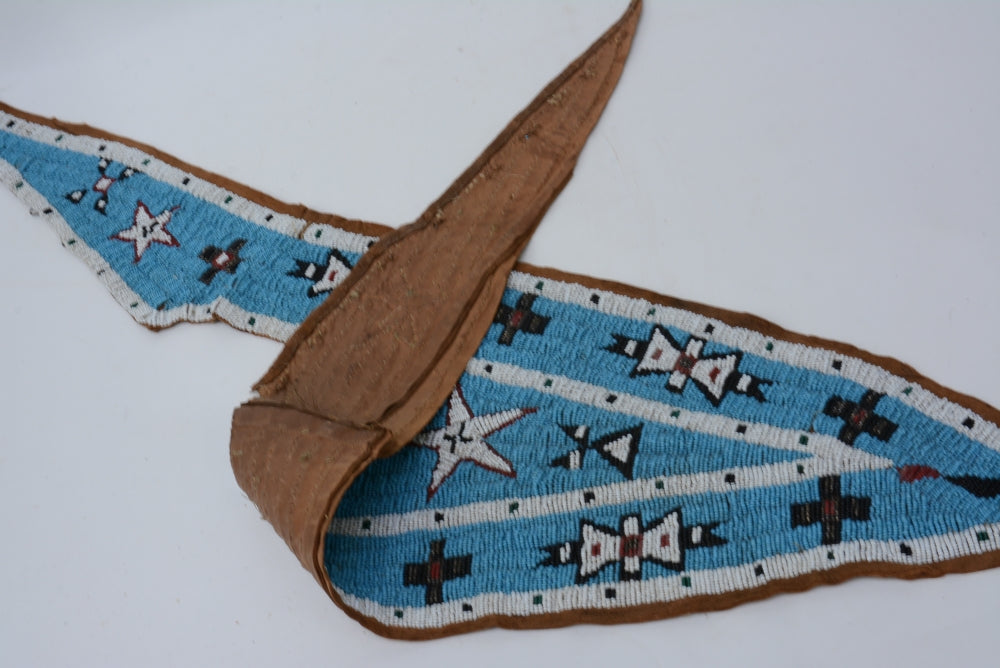 Apache Beaded Vertical Yoke / Neckpiece