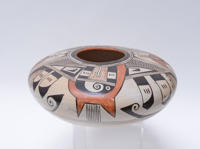 An Important  Hopi Pottery Jar by Lena Charlie
