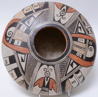 An Important  Hopi Pottery Jar by Lena Charlie