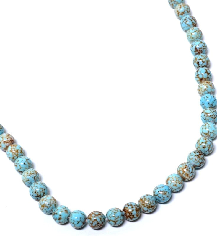 Turquoise Trade Glass; Hubble Style