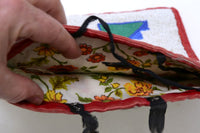 Plateau, Nez Perce,  Fully beaded Flat bag