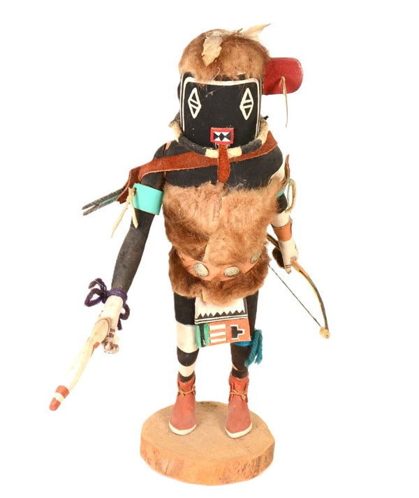 Hopi Kachina Left Handed Hunter Doll