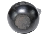 Santa Clara Pueblo Painted Black Wedding Jar Pottery