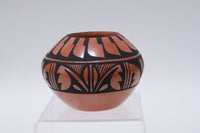 Jemez Painted Red pottery by Edwina Tortalita