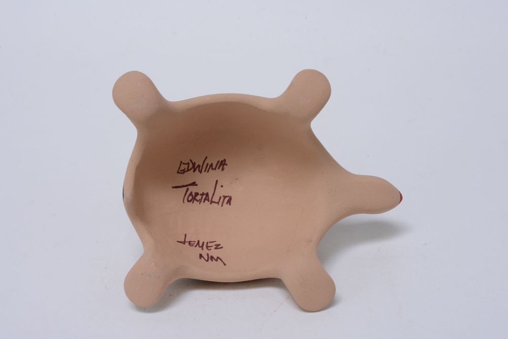 Jemez Storyteller pottery by Edwina Tortalita