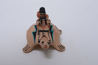 Jemez Storyteller pottery by Edwina Tortalita