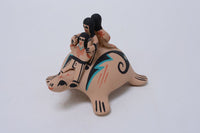 Jemez Storyteller Turtle Pottery by Edwina Tortalita