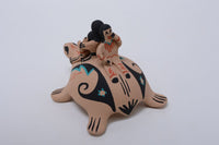 Jemez Storyteller Turtle Pottery by Edwina Tortalita