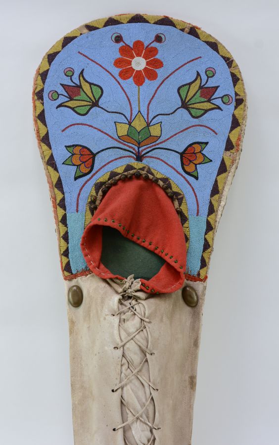 Nez Perce Floral Beaded Cradle