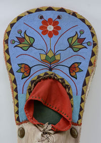 Nez Perce Floral Beaded Cradle