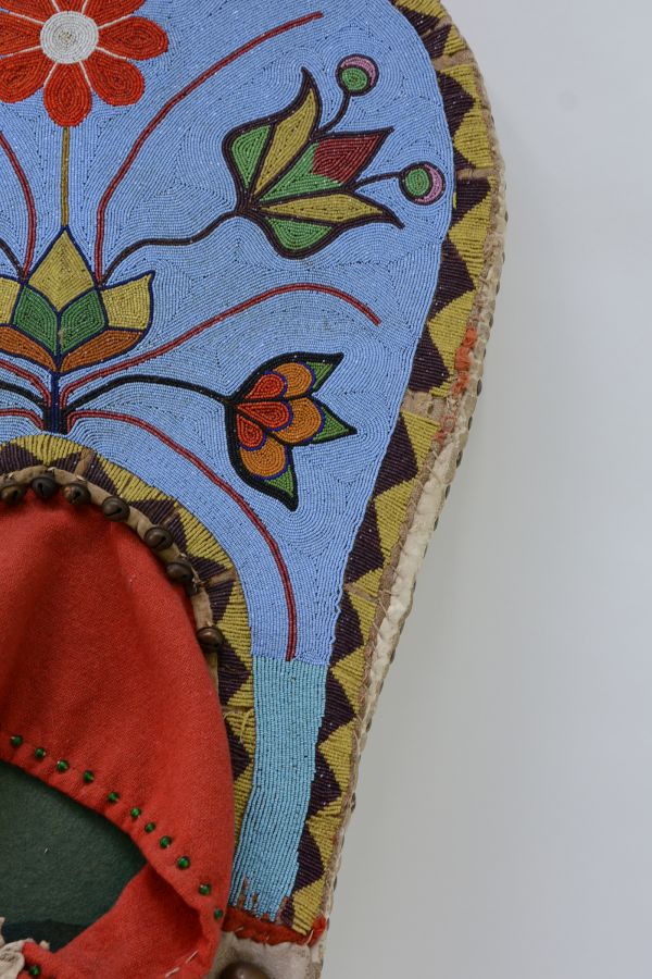 Nez Perce Floral Beaded Cradle