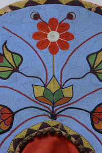 Nez Perce Floral Beaded Cradle