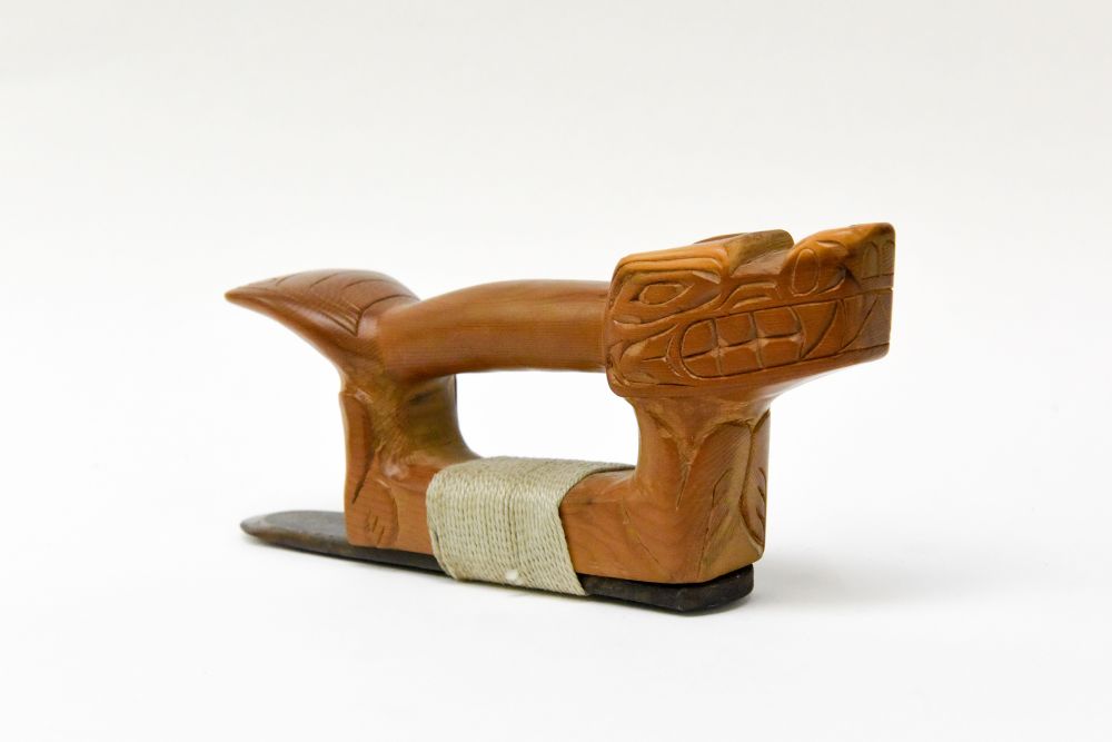 Northwest Coast - Coast Salish"  "D" Adz carved