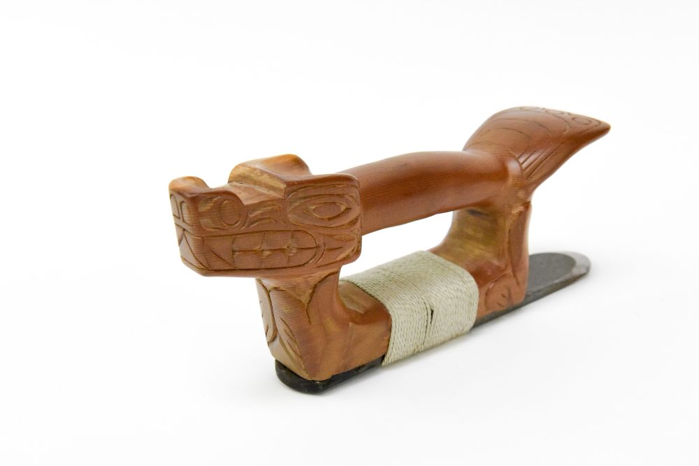 Northwest Coast - Coast Salish"  "D" Adz carved