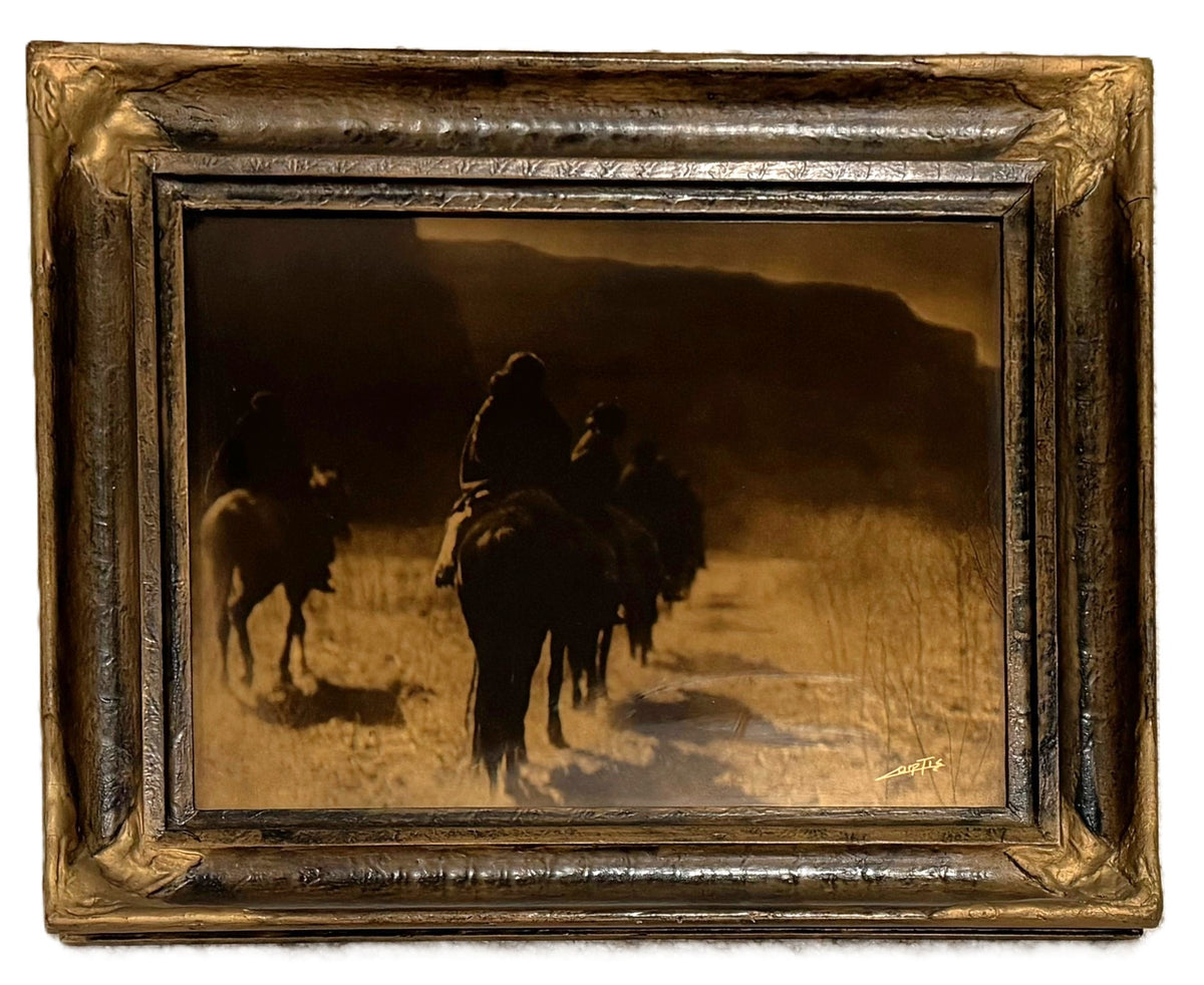 Edward S. Curtis - The Vanishing Race - Goldtone