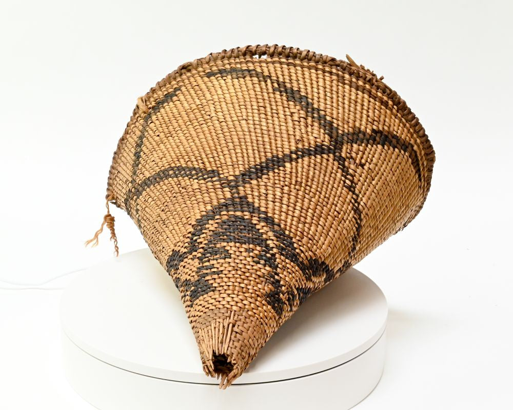 Maidu Pit River Burden Basket