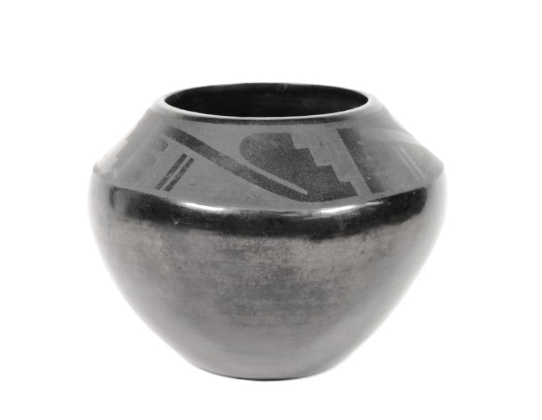 San Ildefonso Pueblo Pottery Jar By Tonita Roybal
