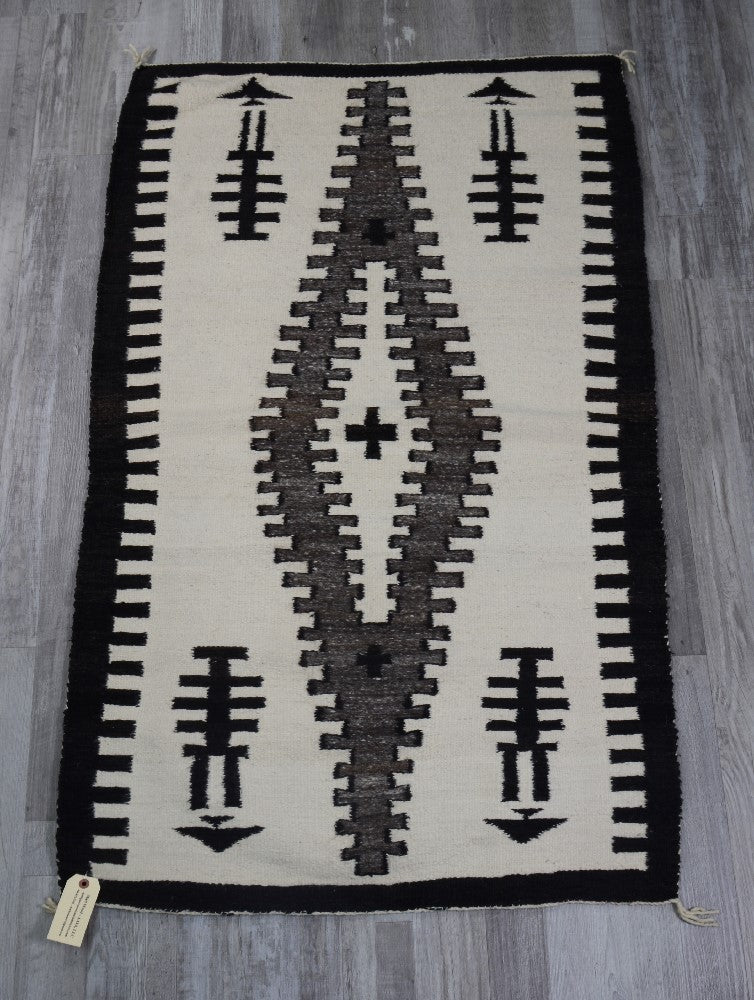 Navajo Rug - Early Two Gray Hills