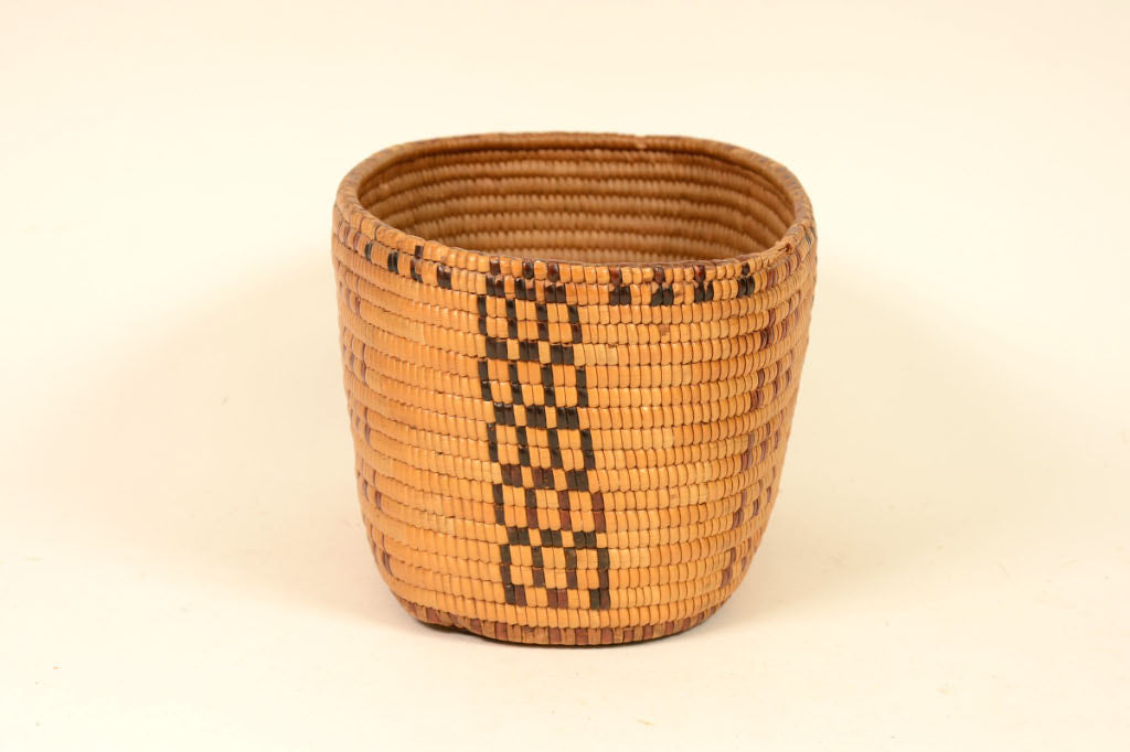 Salish Oval Basket, Thompson River