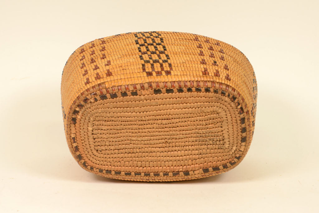 Salish Oval Basket, Thompson River