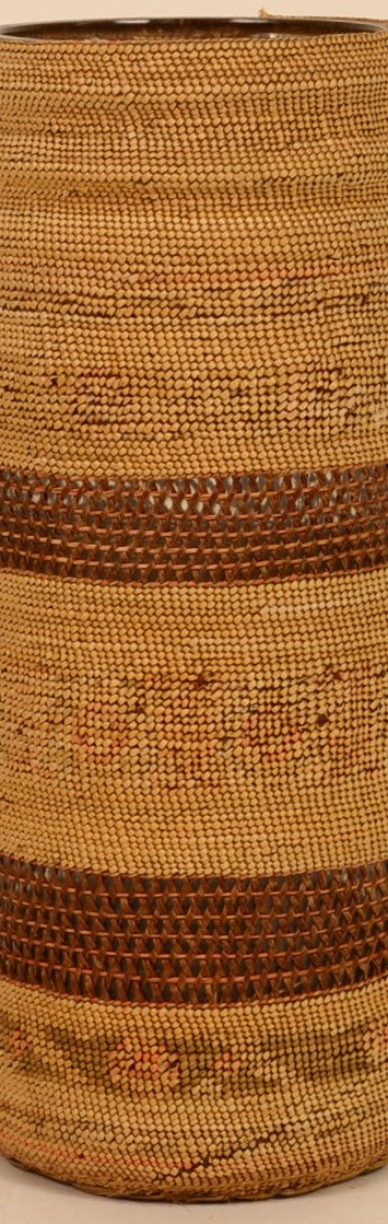 Makah or Nootka Basket Jar