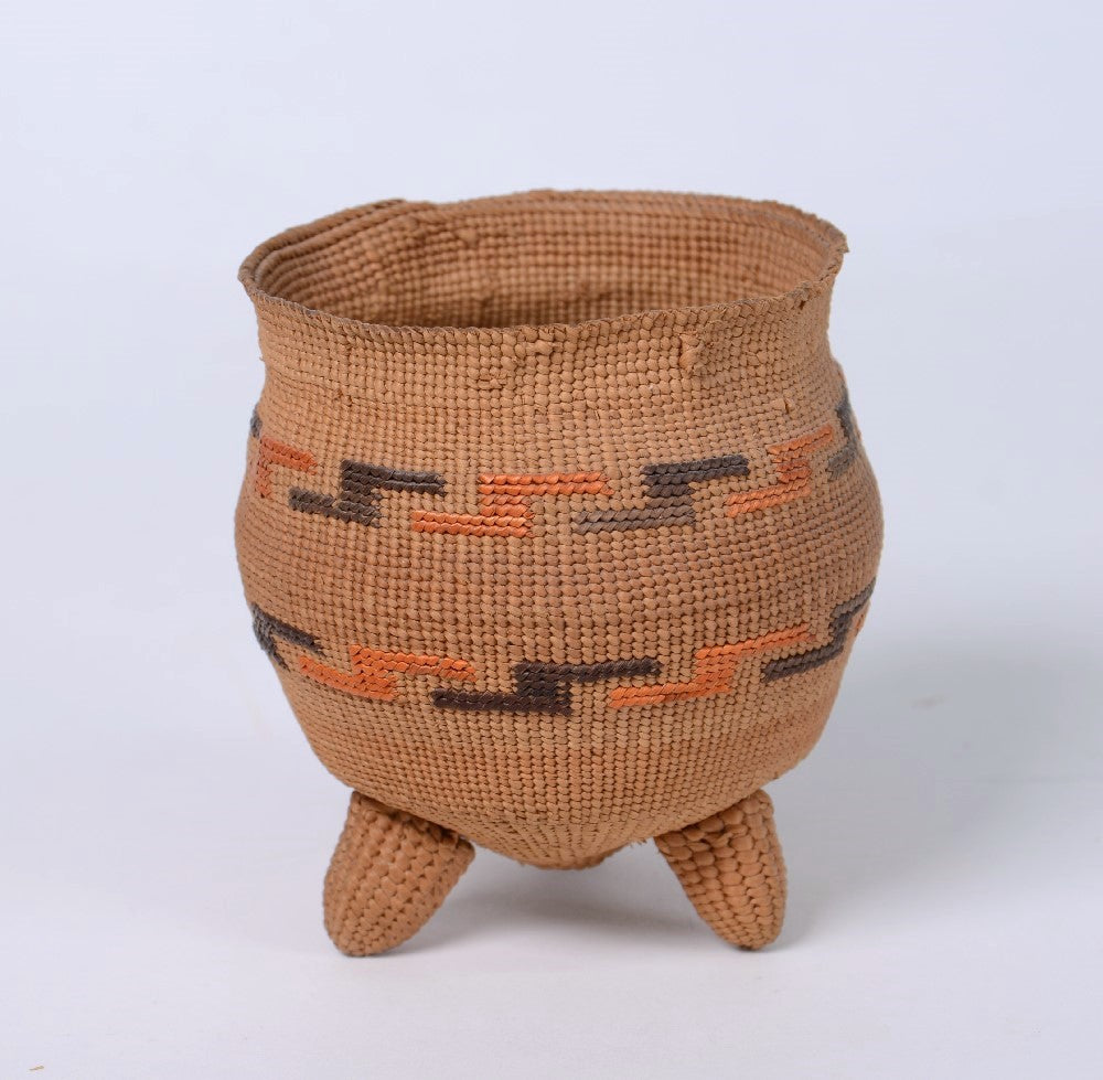 Tlingit "Miniature Caldron" Basket