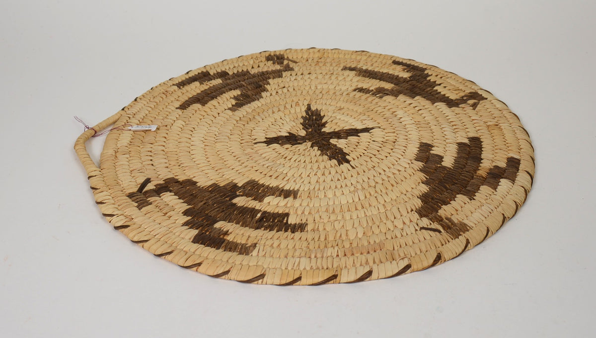 Papago Basket Mat with Flying Birds
