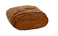 Norway or Lapland Wood and Birch bark container