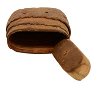 Norway or Lapland Wood and Birch bark container