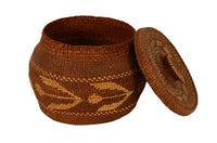 Antique Tsimshian Basket with Lid