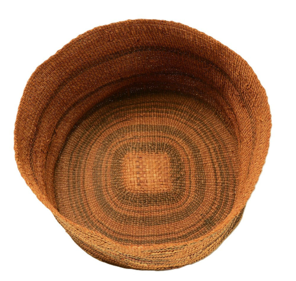 Large Open Tsimshian Storage Potlatch Basket
