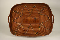 Salish Basket Tray with Handles, Thompson River